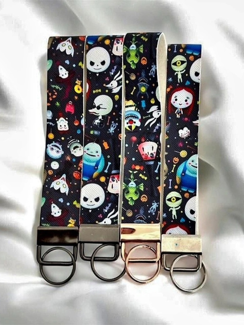 Halloween Character Wristlet Keychains
